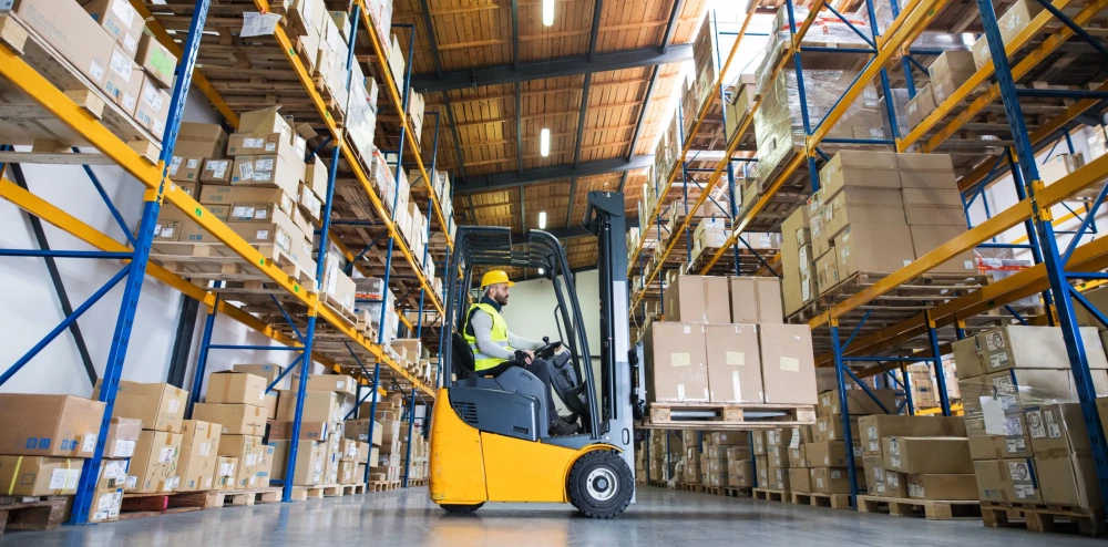 forklifts in modern warehousing