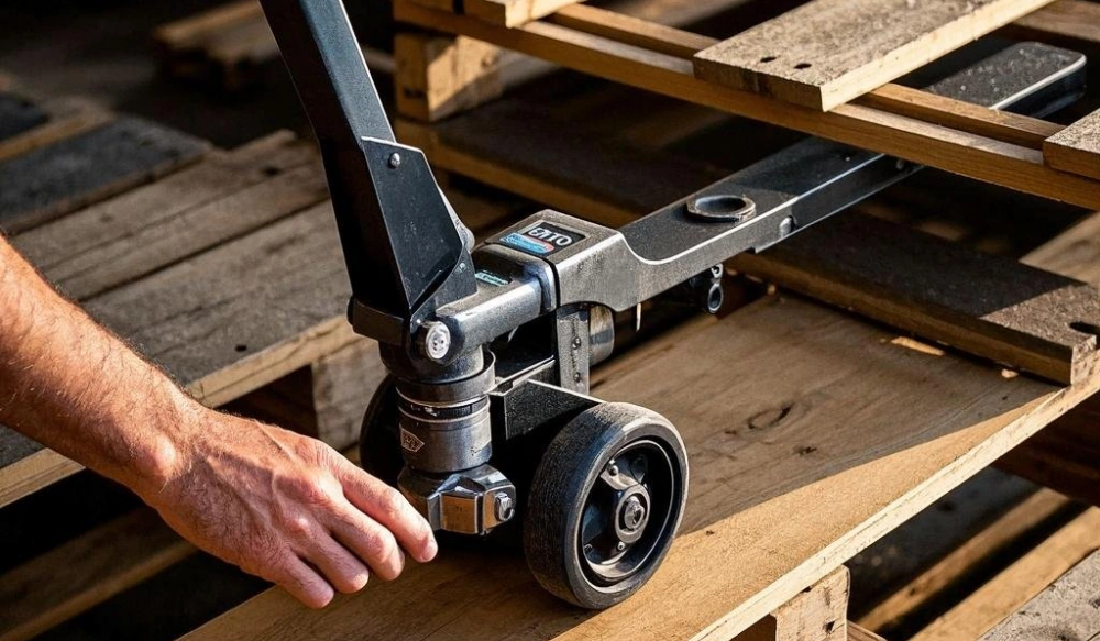 hand pallet truck inspection