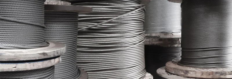 how to coil wire rope safely