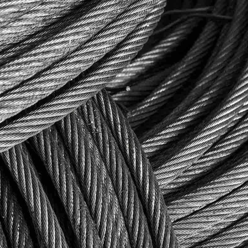 how to coil wire rope