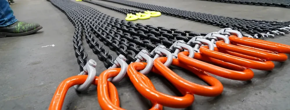 how to identify certified chain sling materials