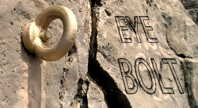how to install an eye bolt in concrete​