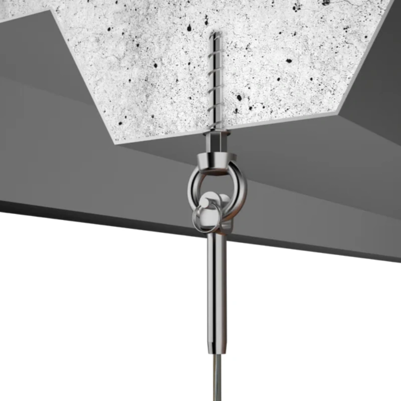 how to install eye bolts in concrete