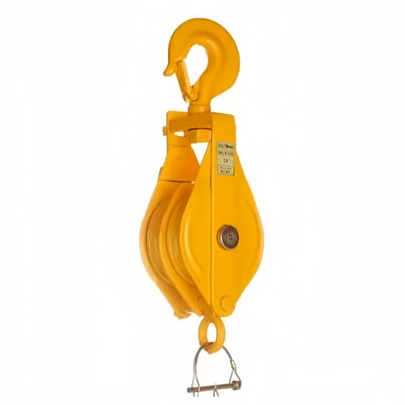 how to use a pulley block