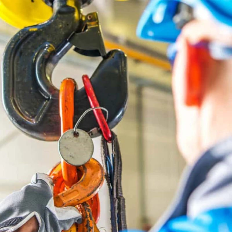 lifting hook inspection