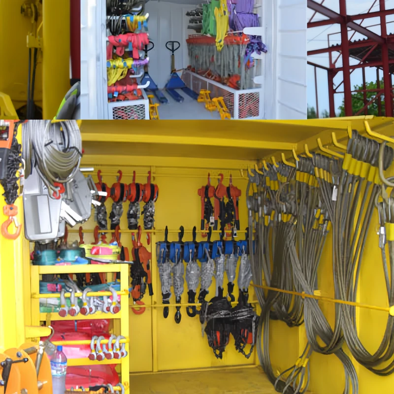 rigging equipment storage