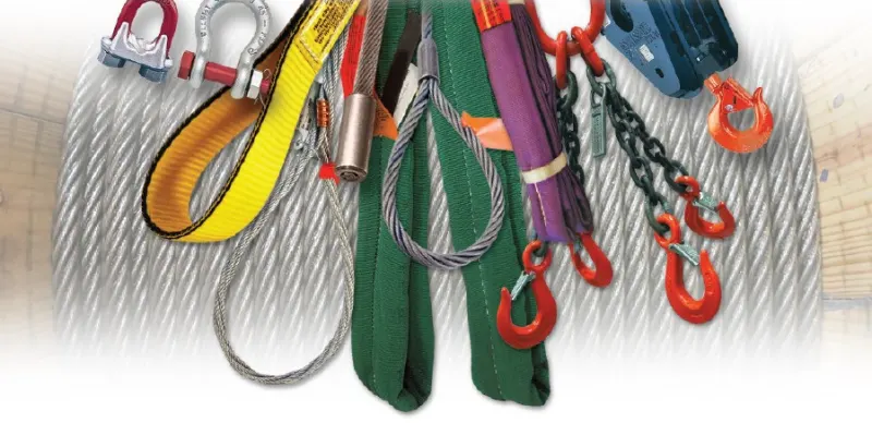rigging hardware and equipment for lifting
