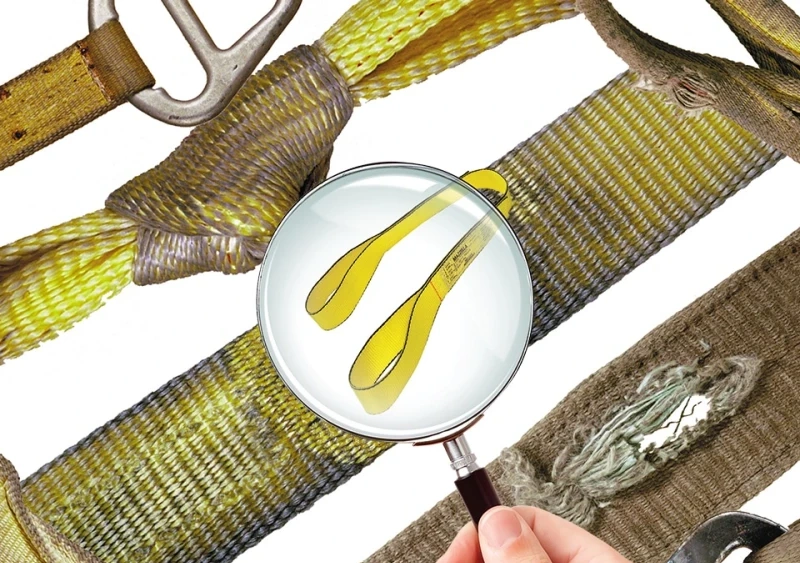 webbing slings inspection