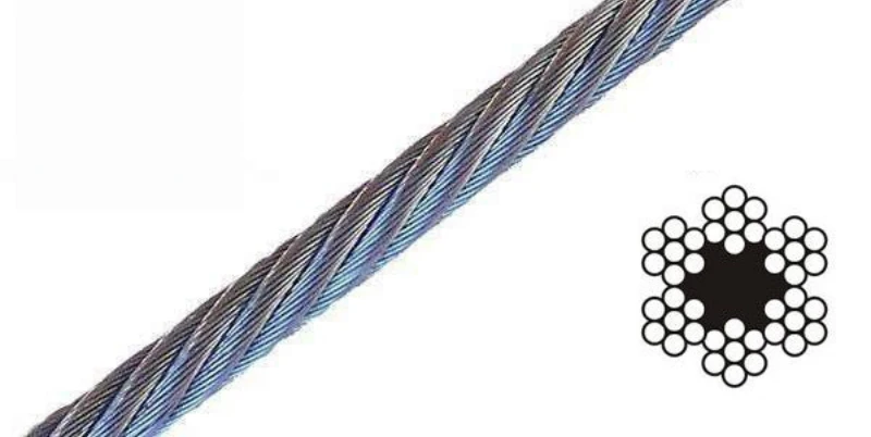 common galvanized wire rope constructions