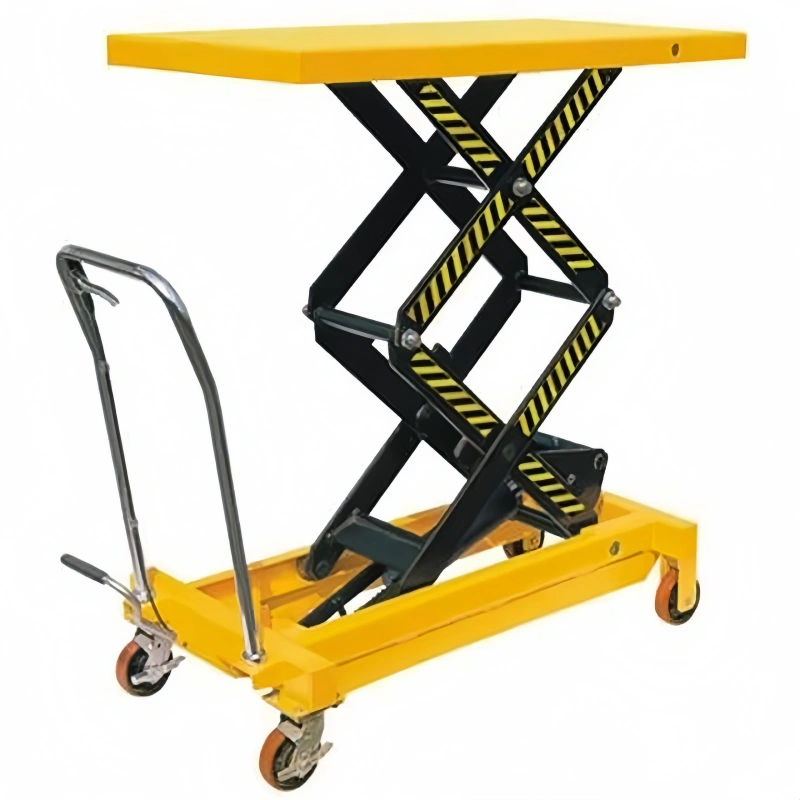double scissor lift table