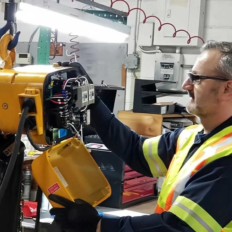 electric chain hoist troubleshooting