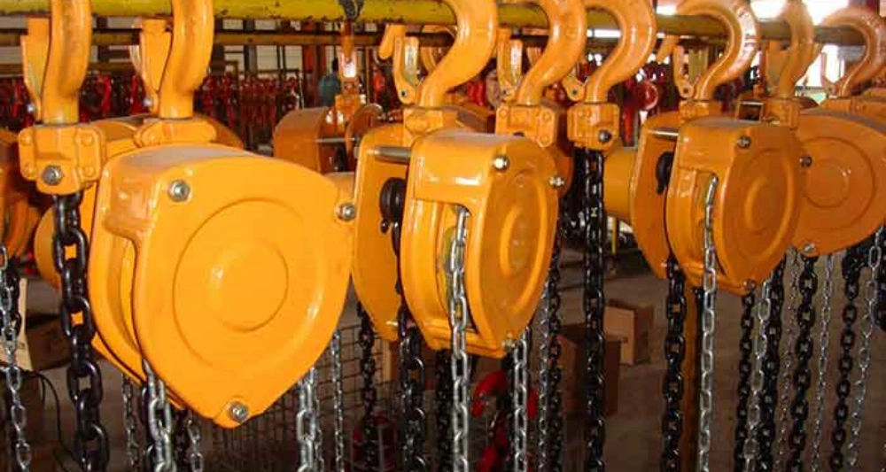 hoist hook and chain inspection