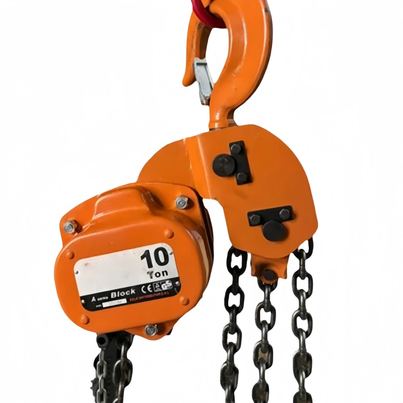 how does a chain block work