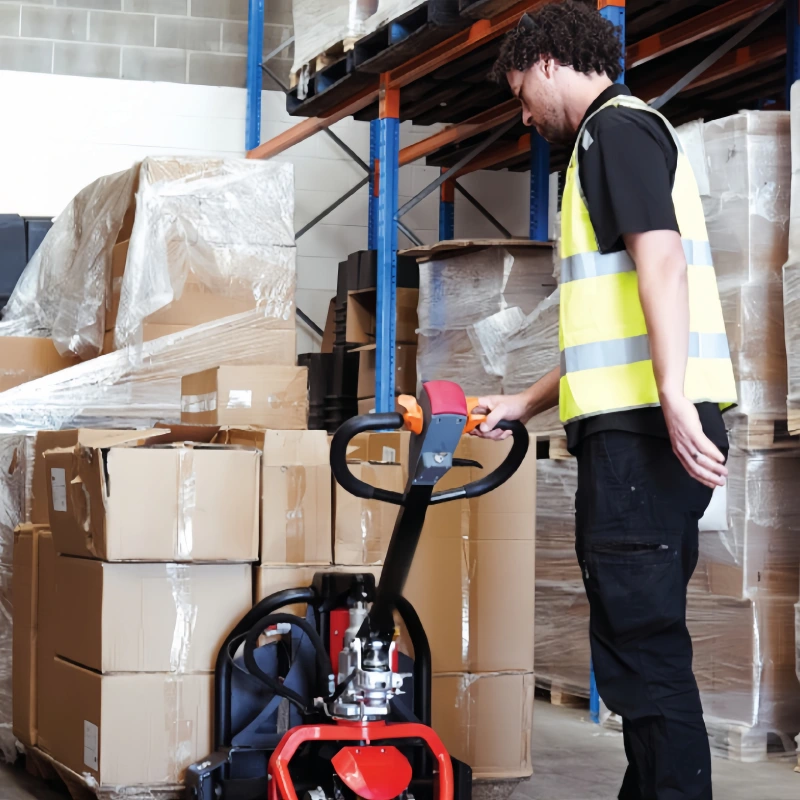 how to use a pallet jack