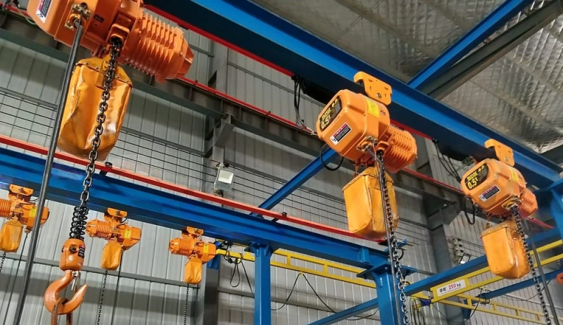 industrial uses of electric chain hoists