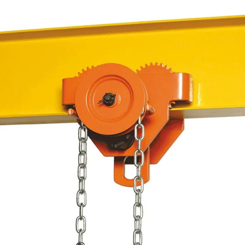 manual geared trolley