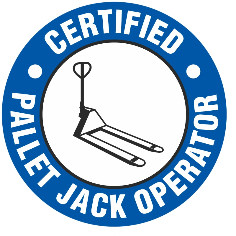 pallet jack certification