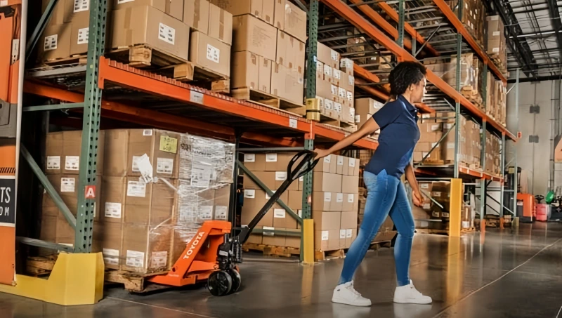 pallet jack operation