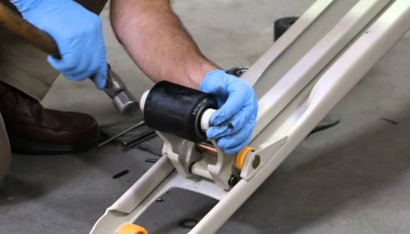 pallet jack wheel repair