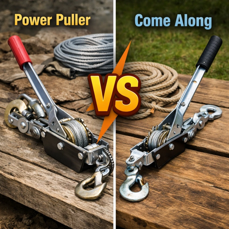 power puller vs come along