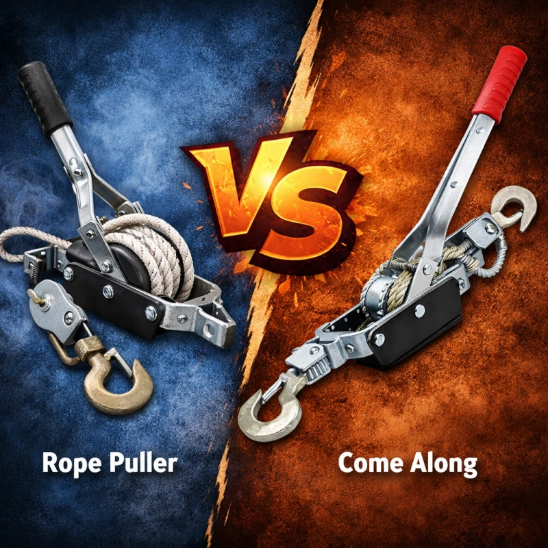 rope puller vs come along