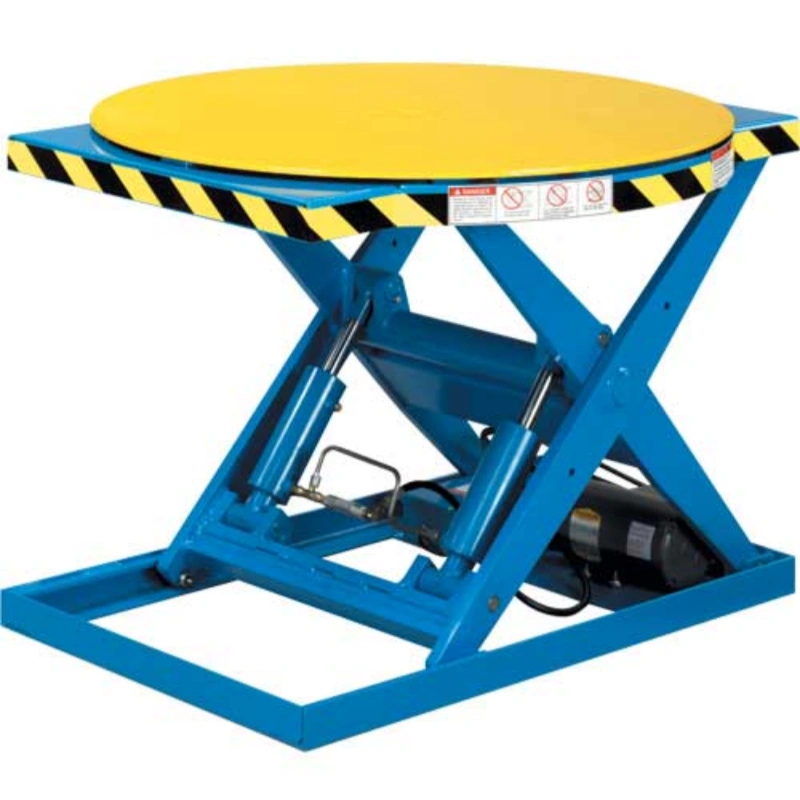 rotating scissor lift table​