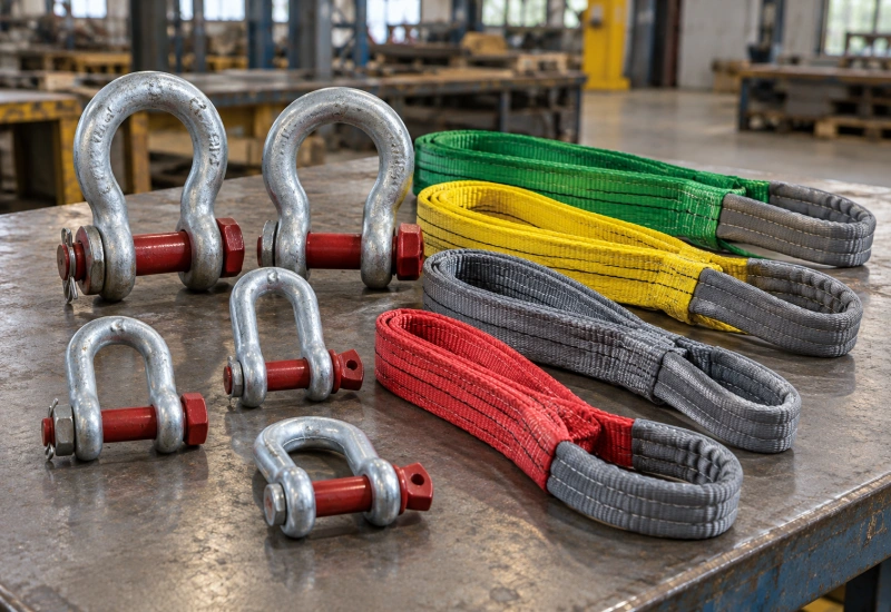 shackles and lifting slings for combined sourcing