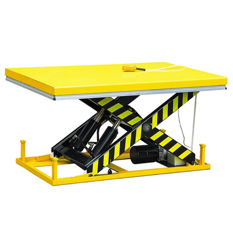 single scissor lift table
