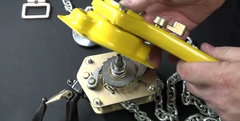 stuck lever block troubleshooting