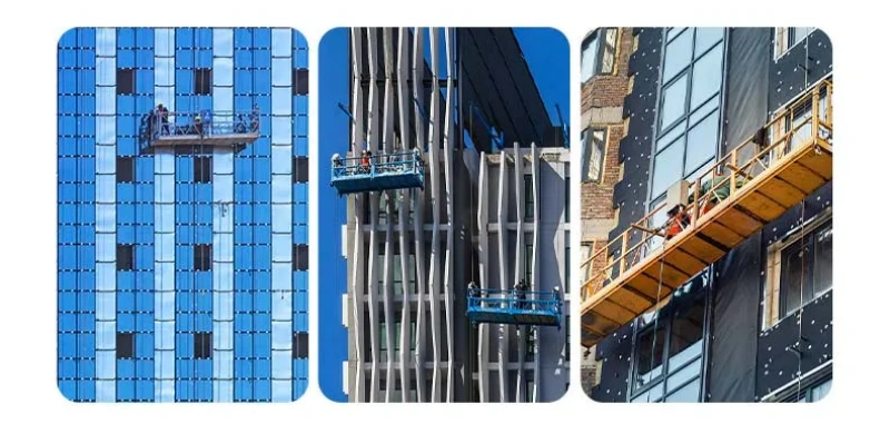 suspended platform design features