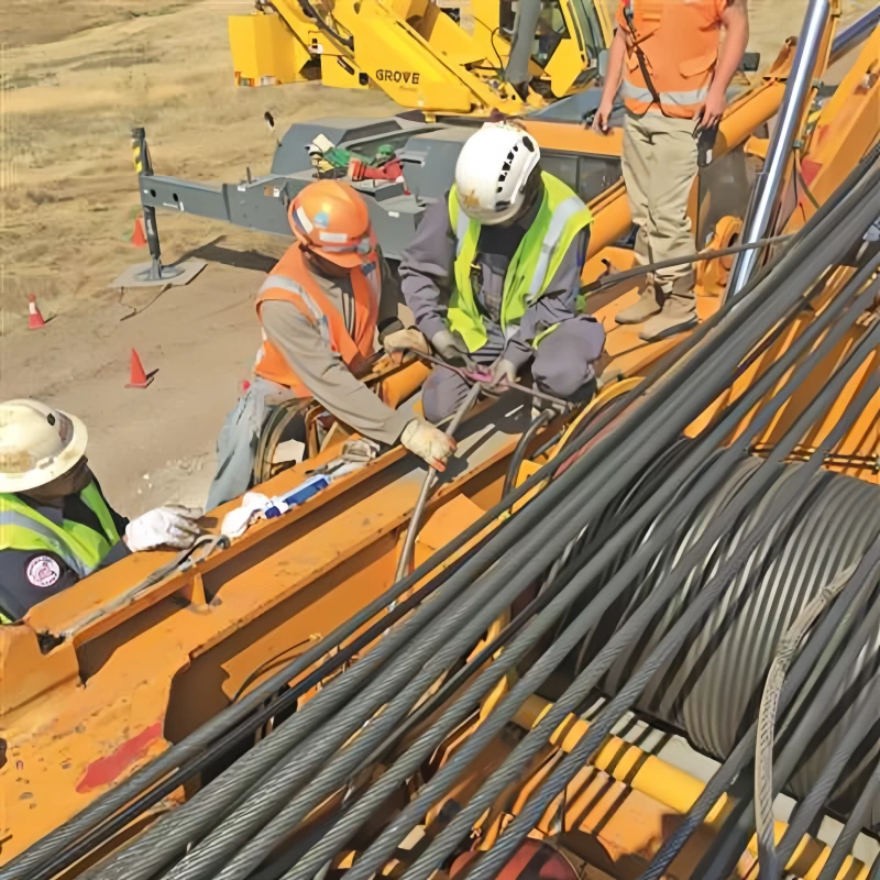 crane wire rope replacement