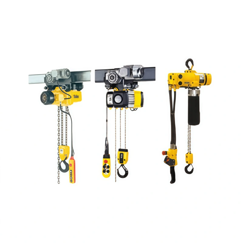 types of hoisting equipment