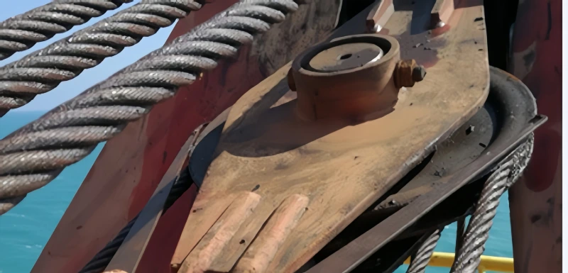 visual crane wire rope inspection