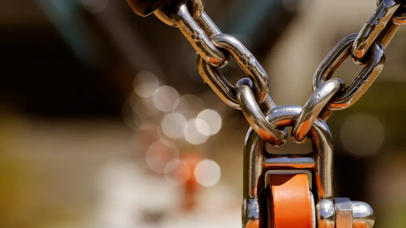 welded chain application