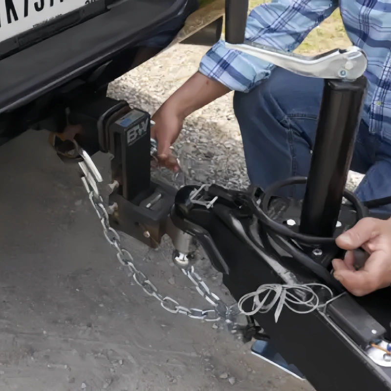 can i tow my car with a chain