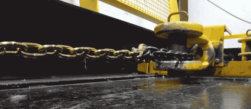 how is chain breaking load tested