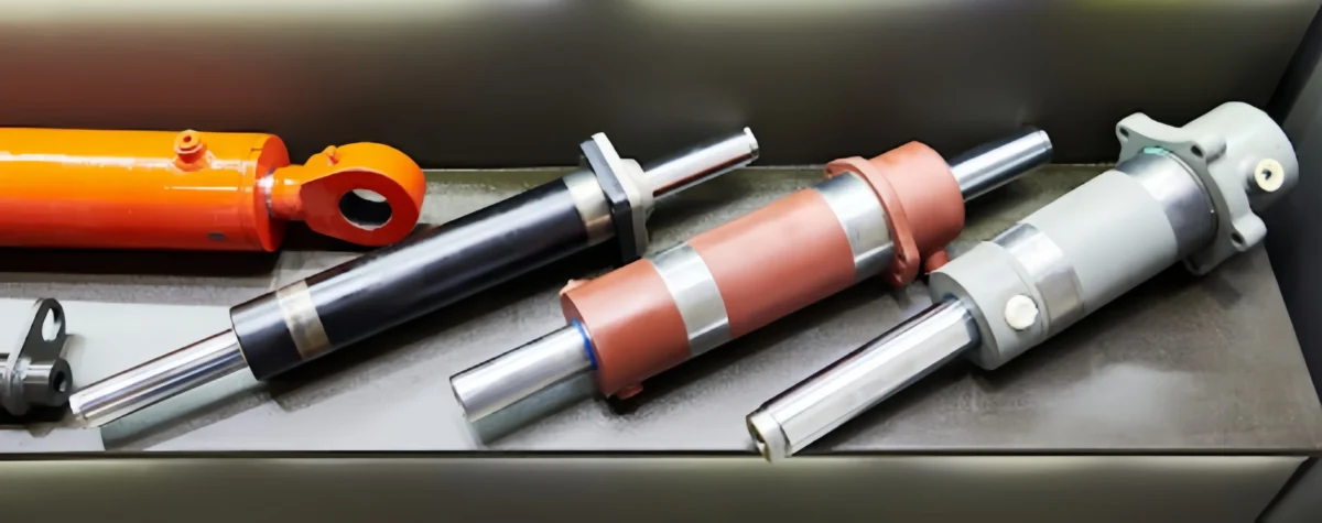 removing the old hydraulic lift table cylinder