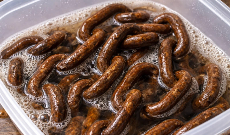 soaking tow chains with vinegar