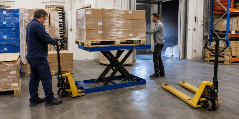 lift tables and pallet jacks