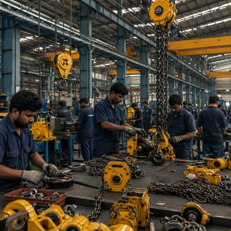 lifting equipment manufacturers in india