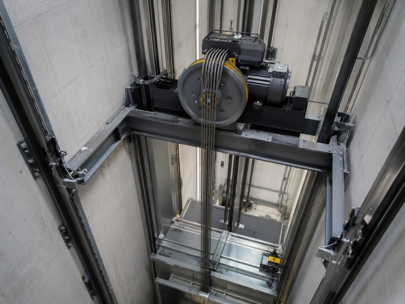 machine room less elevators