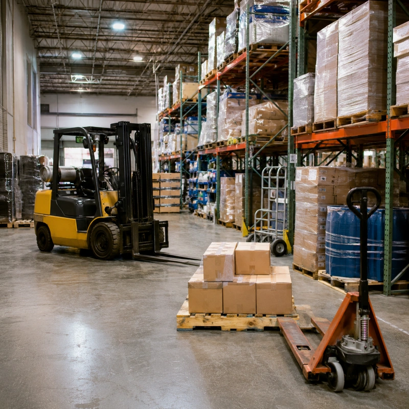 warehouse material handling equipments