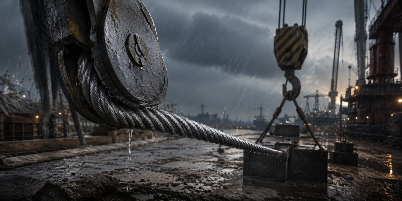 environmental resistance for wire rope