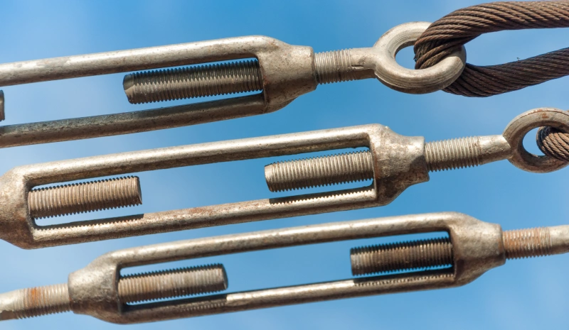 galvanized vs stainless steel turnbuckles in construction