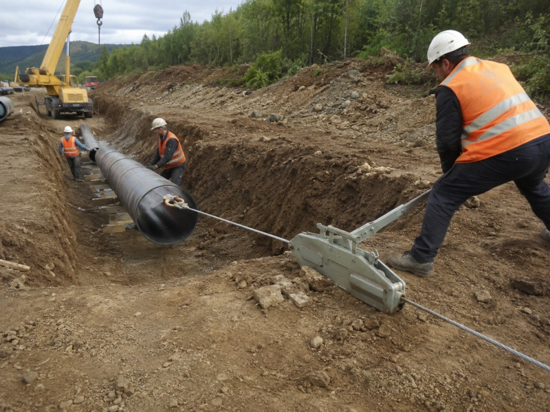 pipeline laying