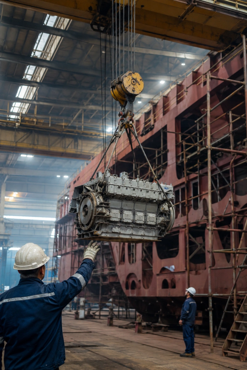 shipyard work