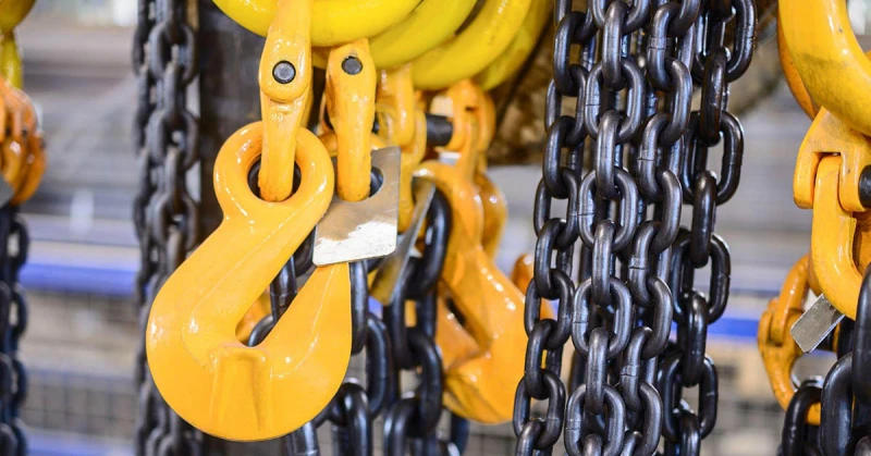 define the load before you select the chain sling