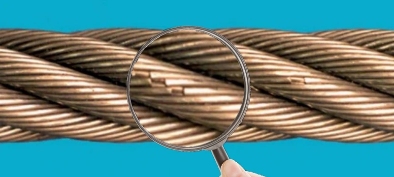 how often should you inspect wire rope