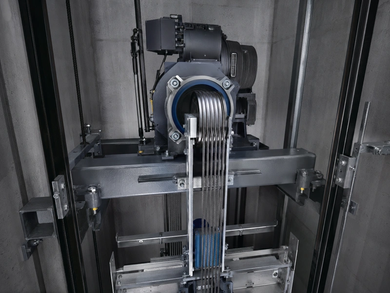 machine room less elevators