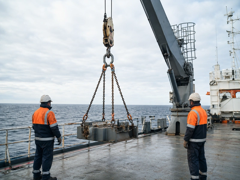 shipboard deck lifting